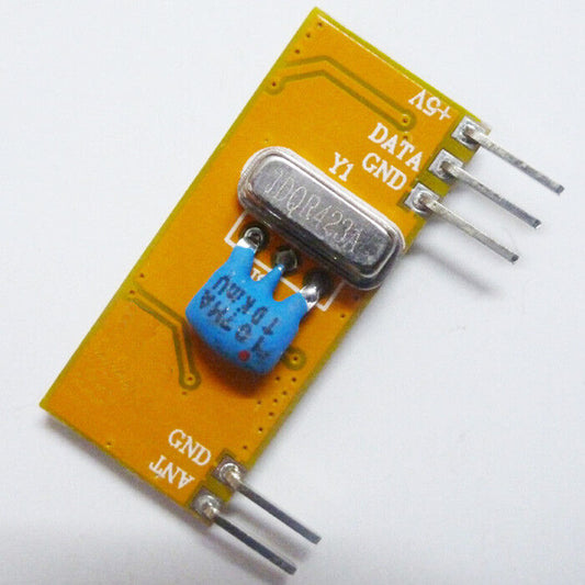 ASK RF Receiver Super-heterodyne Wireless Module 433MHZ -114dBm RX Sensitivity