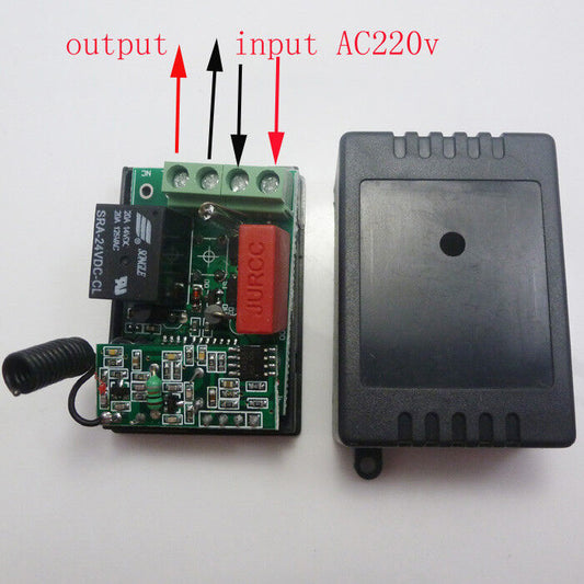 AC220V Security WIRELESS HOUSE OFFICE BURGLAR INTRUDER Door Sensor Relay