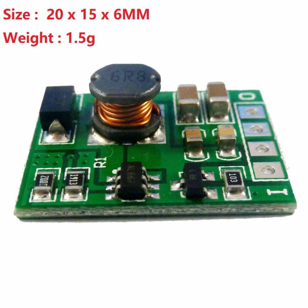 DDEN12MA with Enable ON/OFF DC-DC 3V 3.3V 3.7V 4.2V 5V to 5V 6V 9V 12V Step-up