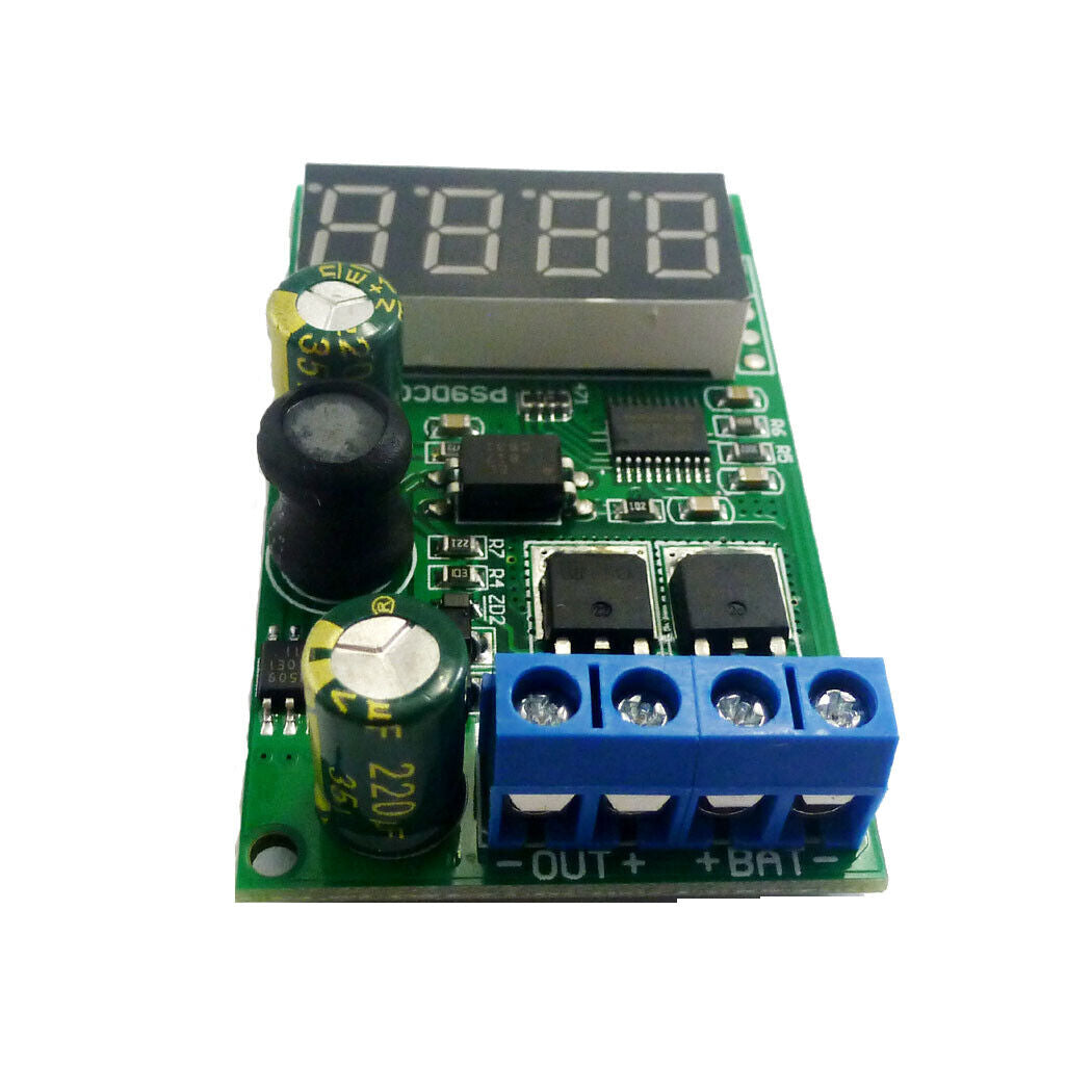 PS9DC01 10A DC 6-30V Battery Discharge Multipurpose Protector Module for Lead-acid UPS