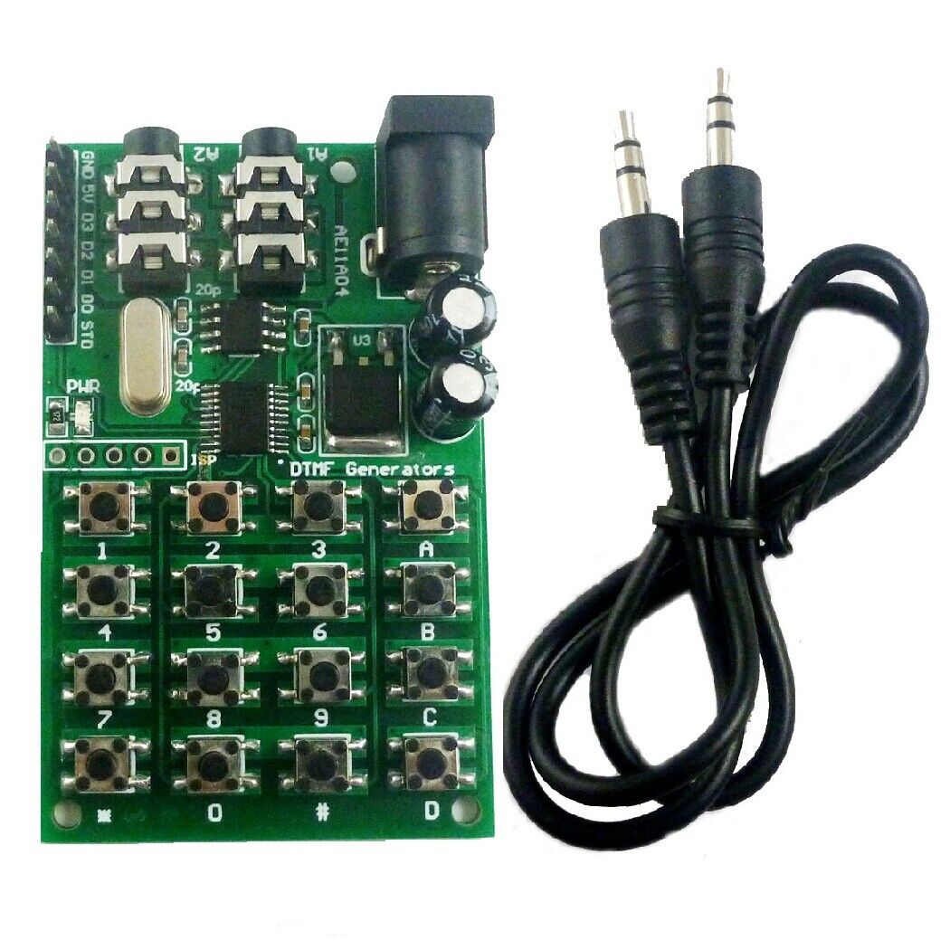 AE11A04 Keypad DTMF Generator Module Audio Encoder Transmitter Board for Arduno