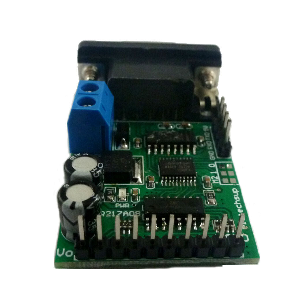 R217A08 5x 8ch 5V 12V 24V RS232 IO Control Switch Board Com DB9 Serial port