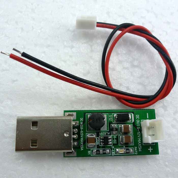 TB221 USB to XH2.54 DC 5V to 12V Boost Step-Up Power supply Module Solar charger