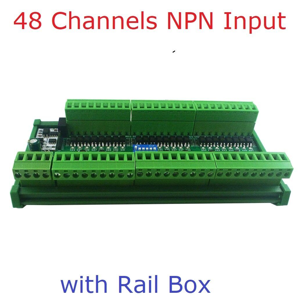 24DIA16 16/32/48CH DI NPN PNP Digital Switch PLC IO Expansion 3000VDC Optical