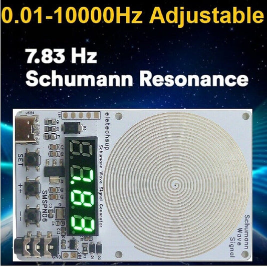SMSPN06 7.83Hz Earth HeartBeat Schumann Resonanace 0.01Hz~9999Hz Frequency Signal Genera