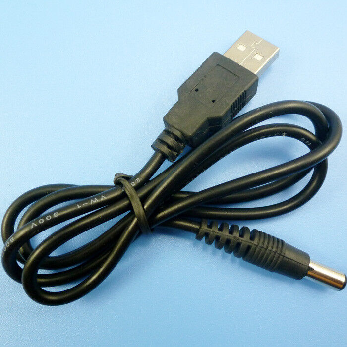 USB to DC5.5 5.5mmx2.1mm DC Plug Supply Socket Power Cable FPGA CPLD STM32 MCU