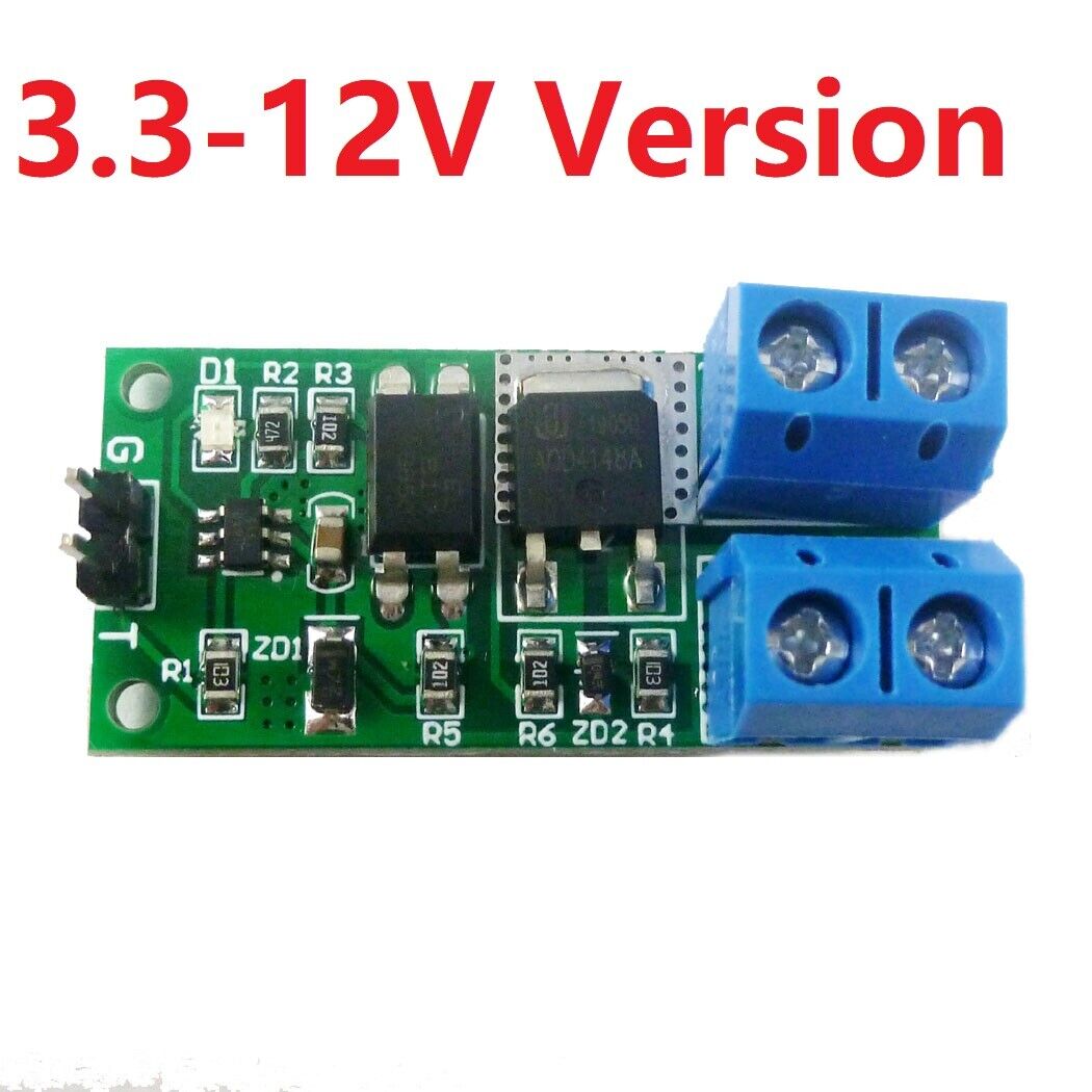 IO95A01 8A 3.3V-24V Flip-Flop Latch Switch Module Bistable Self-locking Trigger Board