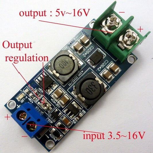 TB240 2 in 1 Step up Step down Adjustable Voltage Module DC 5V 9V to 12V &12V to 9V 5V