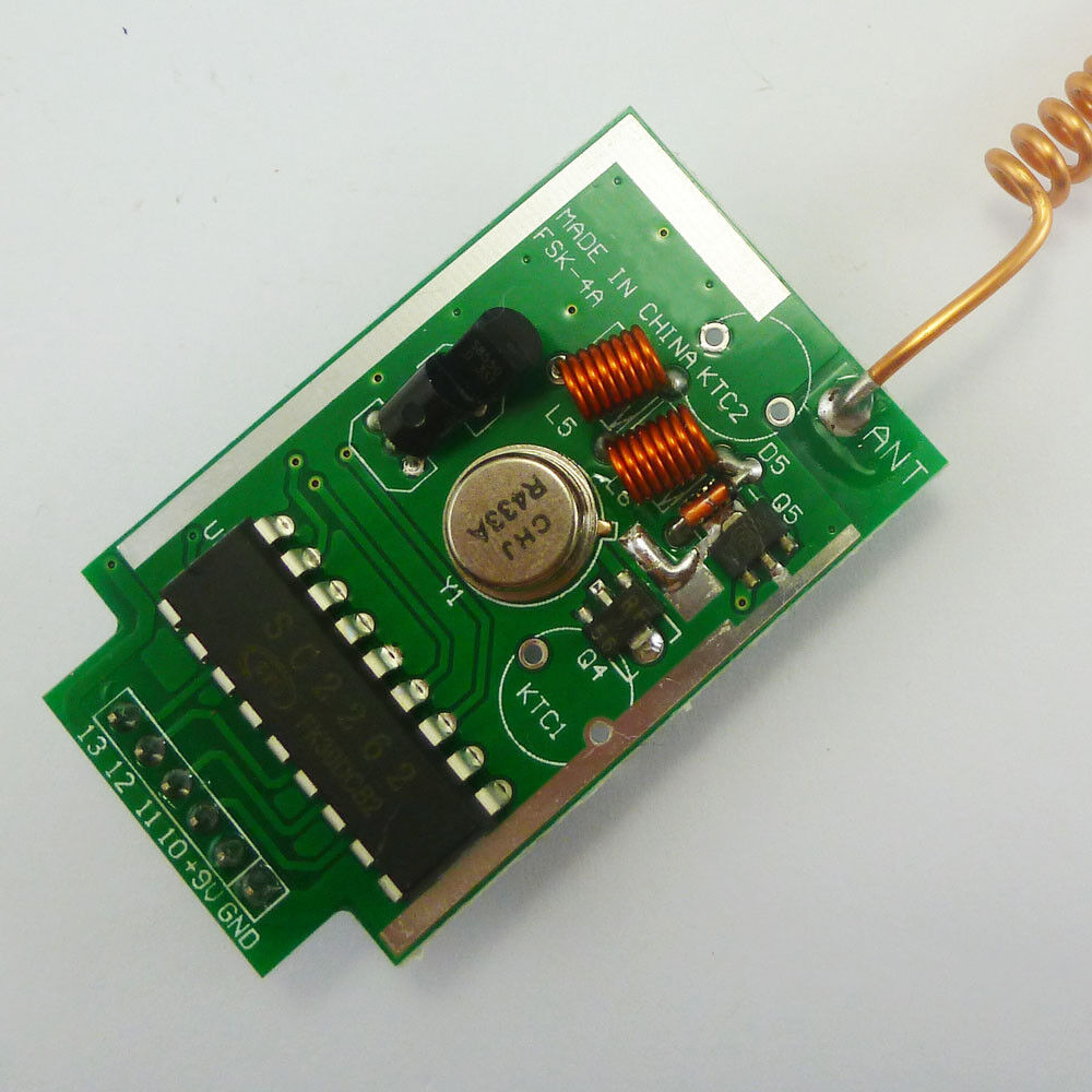 433MHz for Ardiuno PT2262 Wireless Arduiuo RF Transmitter Receiver Link Kit