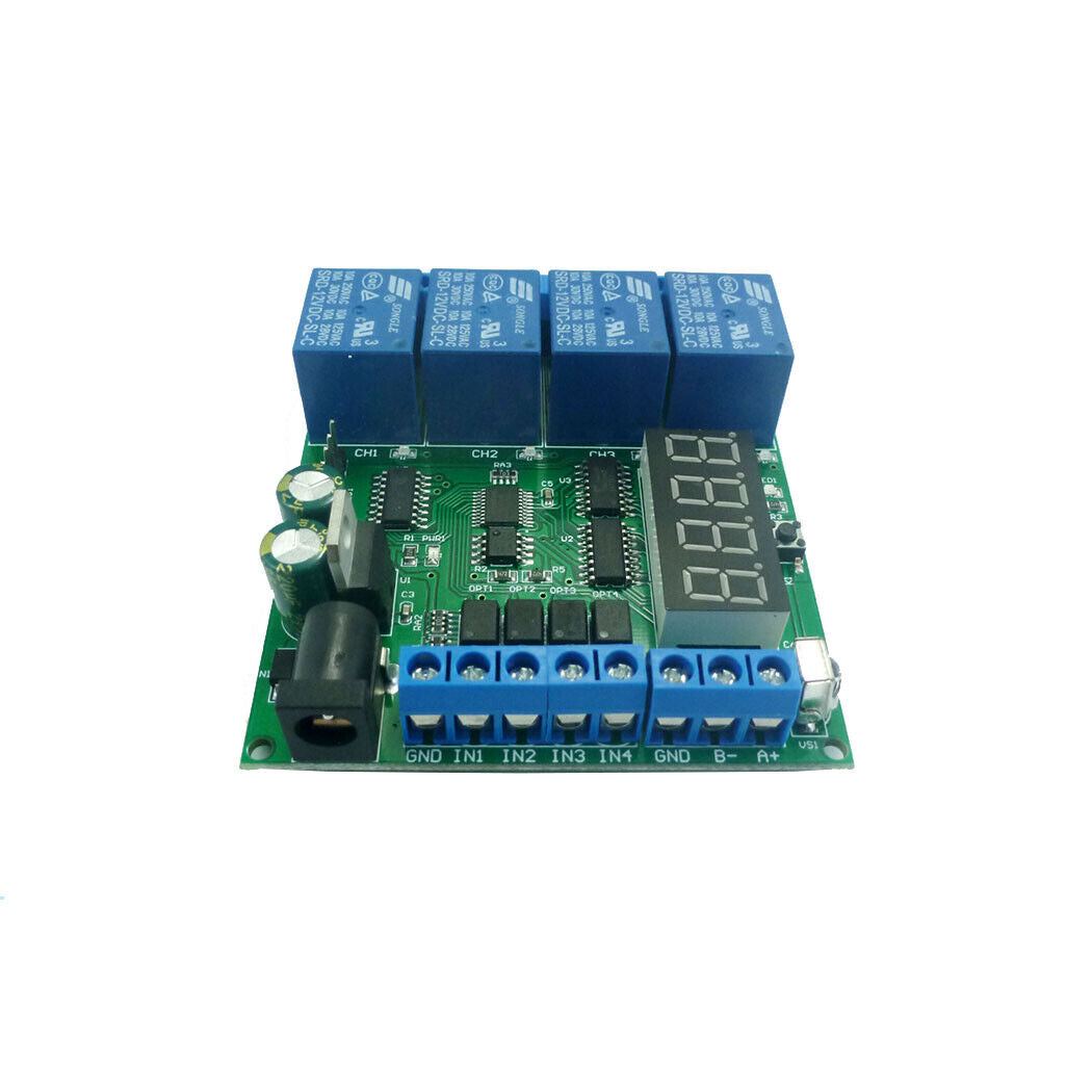 N722A04 Nuvoton N76E003 MCU Development Board MS51FB9AE Digital Tube LED IR Optocoupler