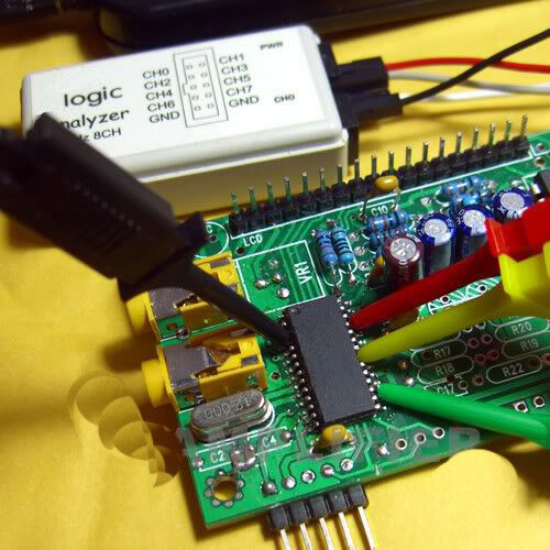 TB158 2x5 JTAG IDC to 2.54MM DuPont Cable + 10x USB Logic Analyzer IC PCB Test Clip