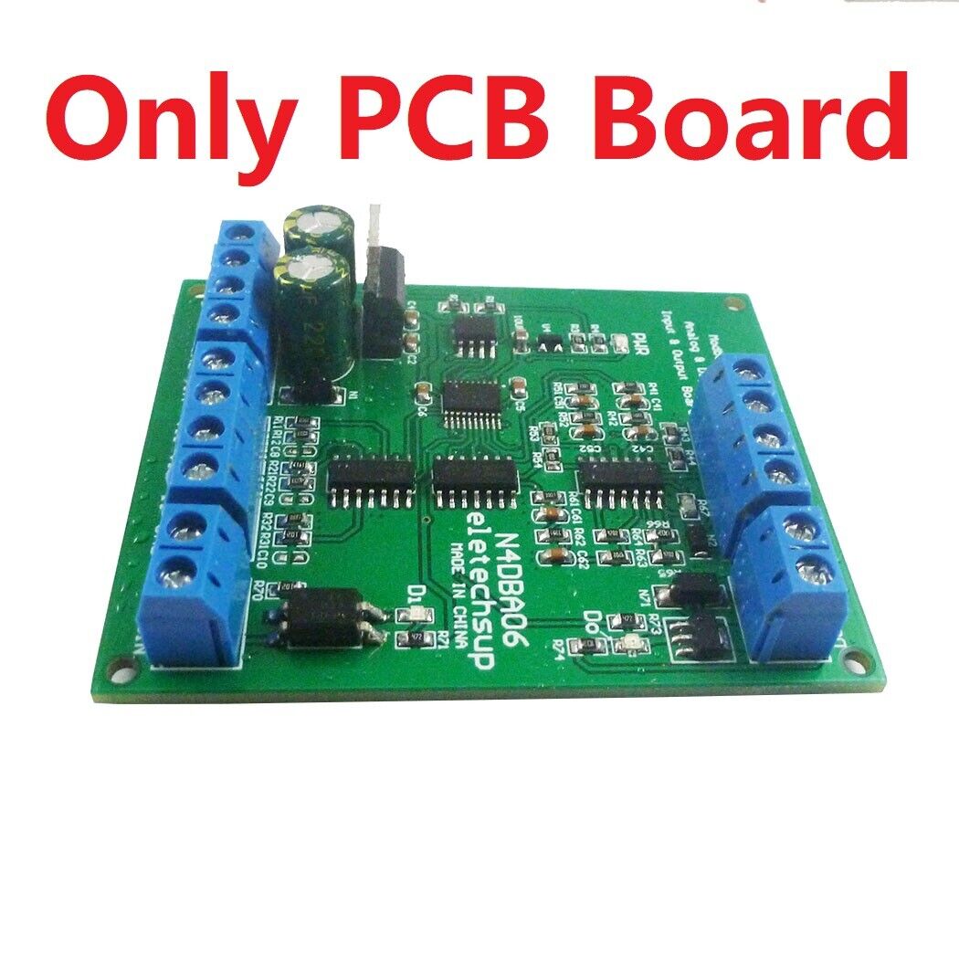 N4DBA06 8CH 0-5V 0-10V 4-20MA Voltage Current Signal Generator Detector RS485 Modbus RTU