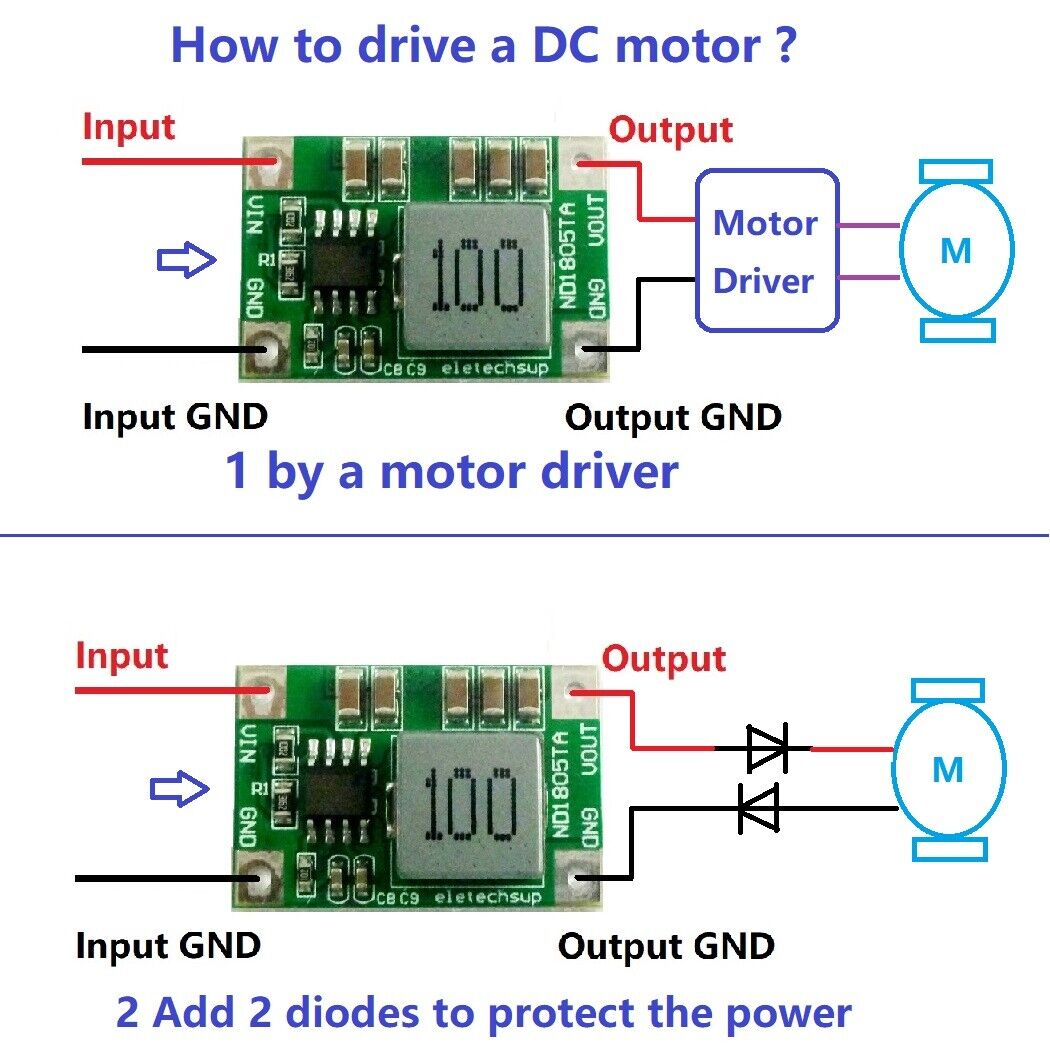ND1805TA 5A DCDC Converter Step-Down Buck Module 4.5-18V to 3V 3.3V 3.7V 4.2V 5V 6V