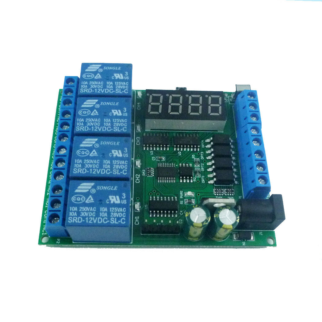 N722A04 Nuvoton N76E003 MCU Development Board MS51FB9AE Digital Tube LED IR Optocoupler