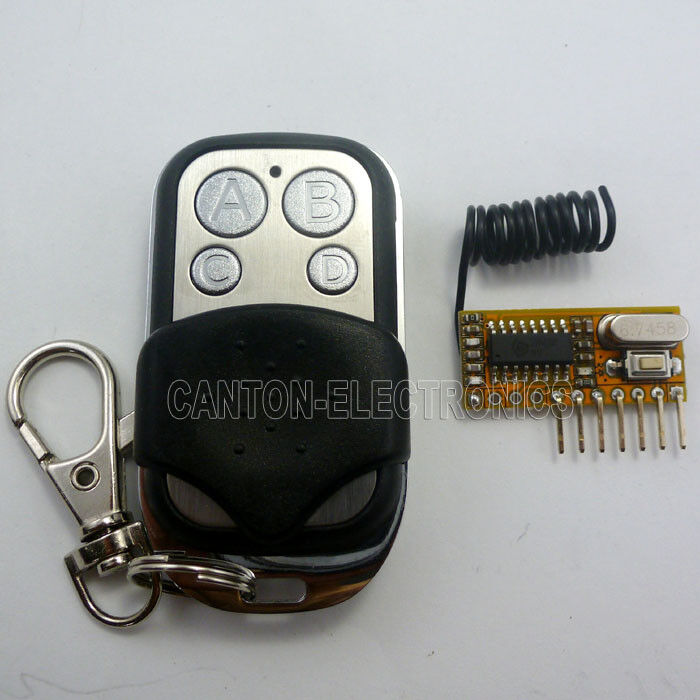CE006 CJ003 for Arduno Demo Wireless Decode Kit 4CH RF Remote control switch EV1527 Keyfob