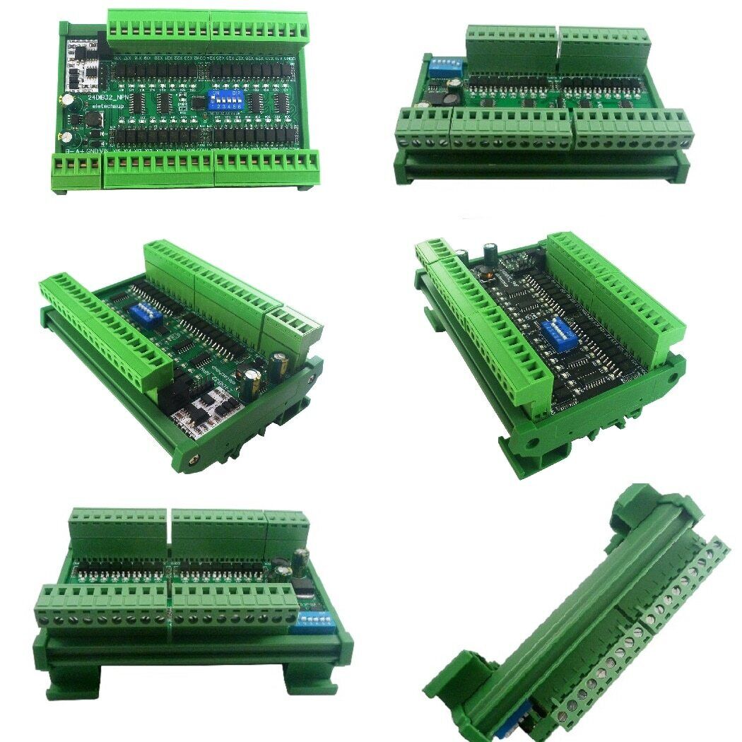 24DIA16 16/32/48CH DI NPN PNP Digital Switch PLC IO Expansion 3000VDC Optical