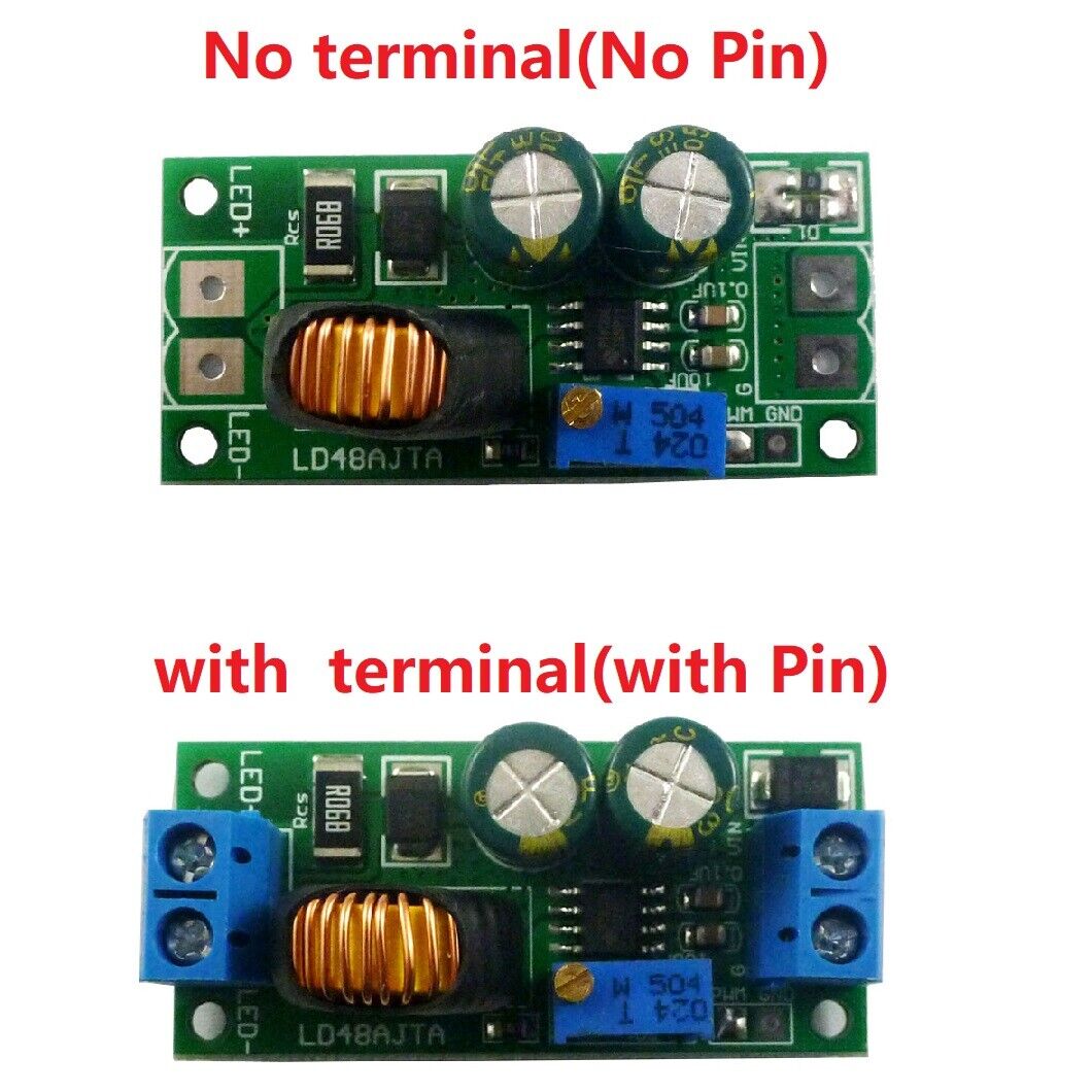 72W 2A DC 8-36V Adjustable Constant Current High Brightness LED Driver PWM