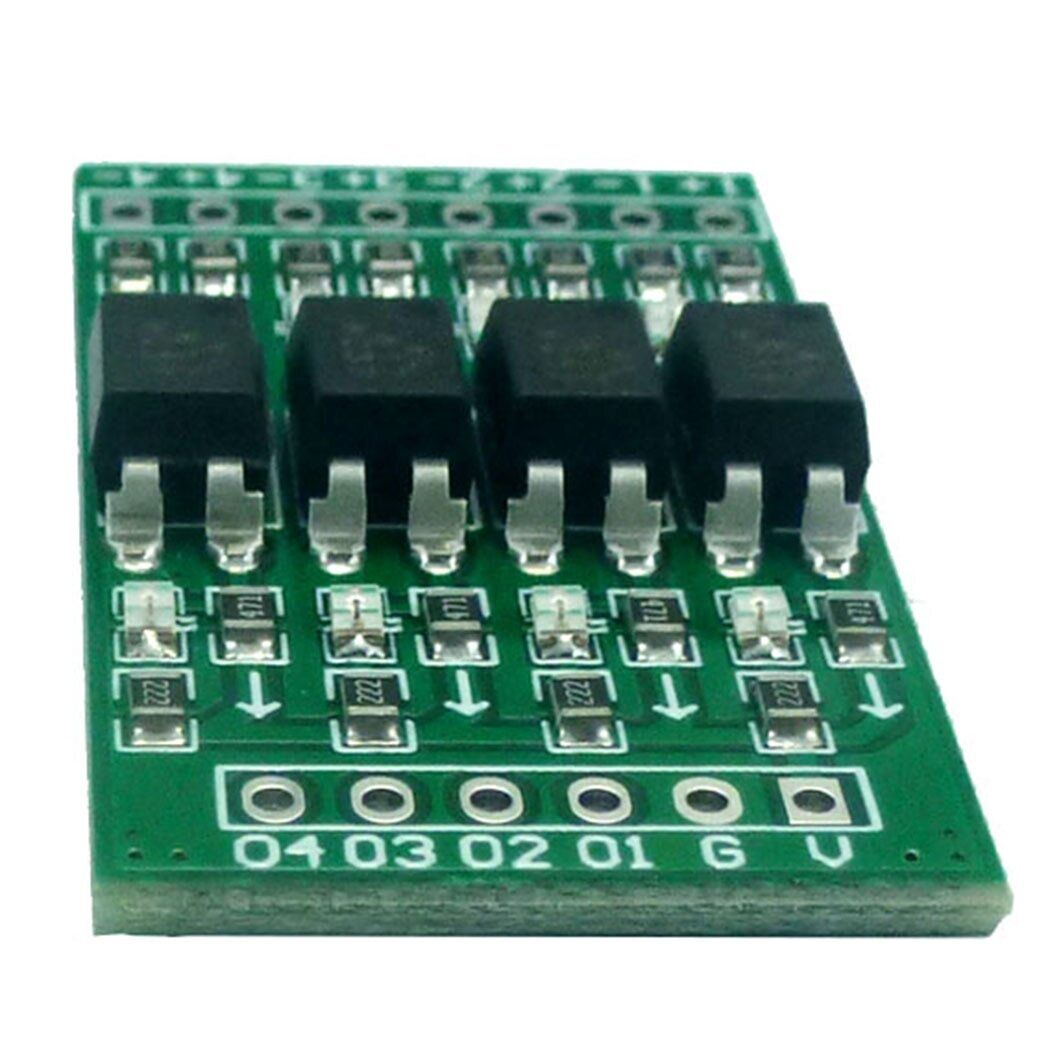 OP71A04 4 CH 12V to 3.3V Digital Logic Level Conversion Photoelectric Isolation