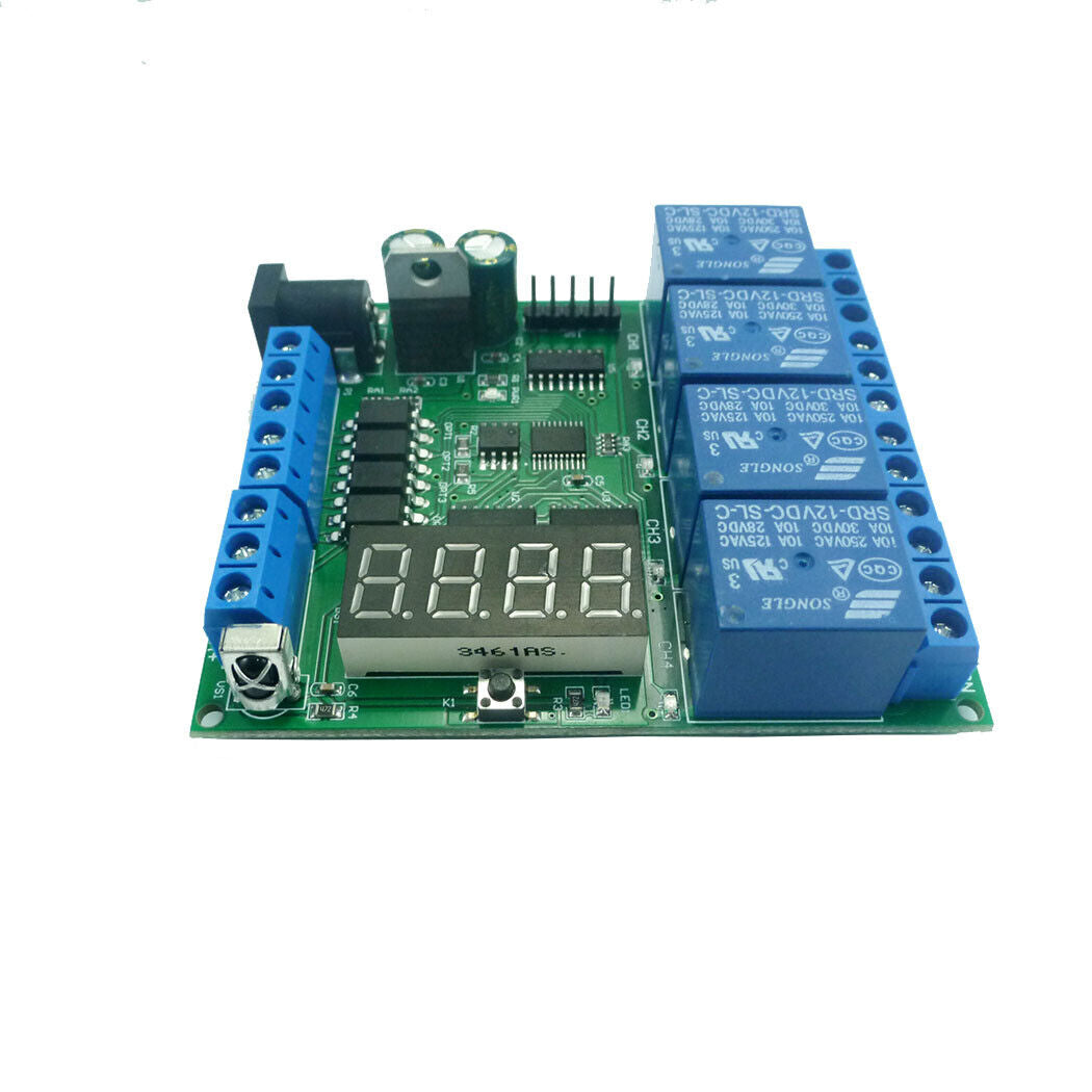N722A04 Nuvoton N76E003 MCU Development Board MS51FB9AE Digital Tube LED IR Optocoupler