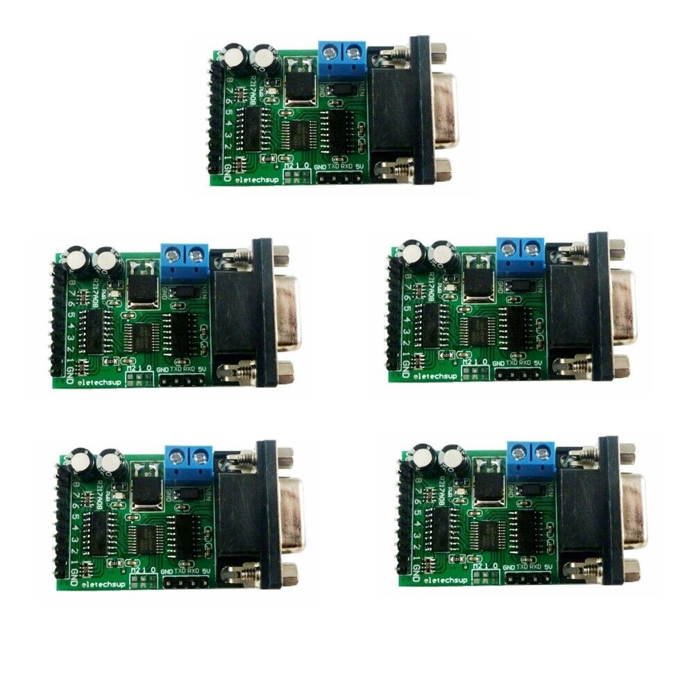 R217A08 5x 8ch 5V 12V 24V RS232 IO Control Switch Board Com DB9 Serial port