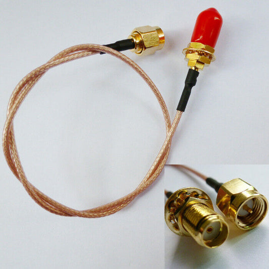 TB151 30CM RG-178 RG178 SMA Male to Female SMA RF Radio GSM GPRS Coaxial SMA Extended