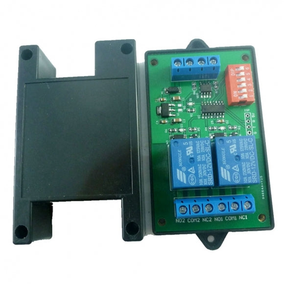 CE035 DC5V 2 CH RS485 Relay Board UART Serial Port Switch Module Modbus AT Command Control For PLC Smart Home Automated Industry