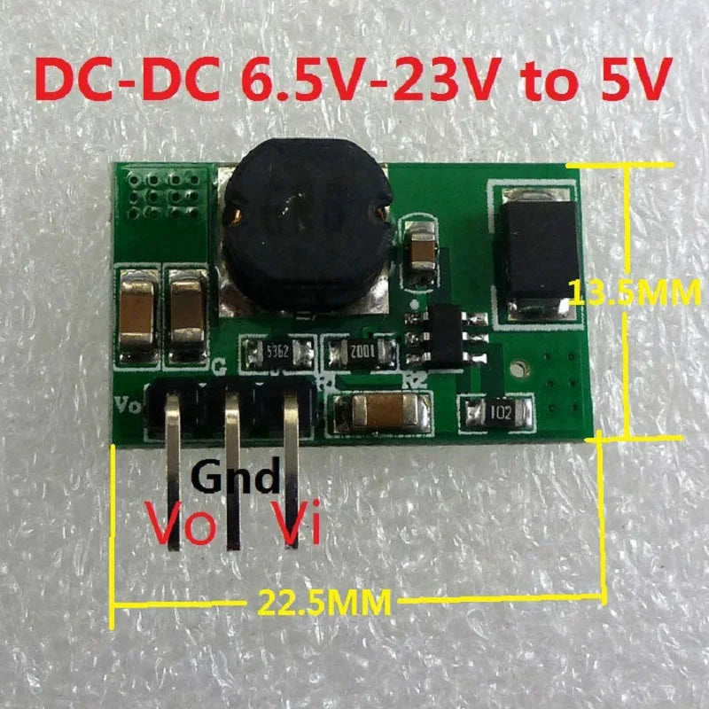 CE018 10W Breadboard Power Module DC 6.5V-23V 12V to 5V DC DC Converter replace mb102 AMS1117 LM2596