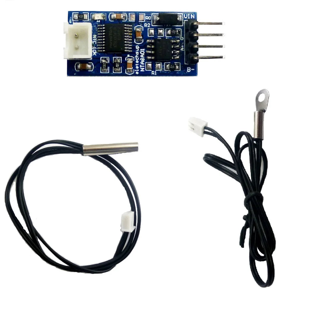 NTA8A01 -20-125 Celsius RS485 TTL RS232 Temperature Sensor Converter Module for 10K 3950 NTC Thermistor Resistor replace DS18B20 PT100