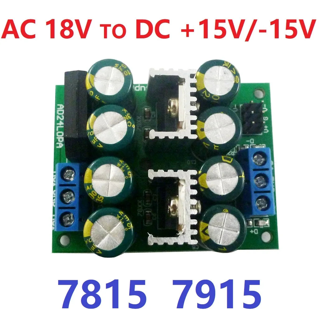 AD24LOPA AC to DC +-5V 12V 15V 78xx 79xx Dual Linear LDO Converter 12W Single-phase isolated AC 220V to AC 9V 15V 18V Power Transformer