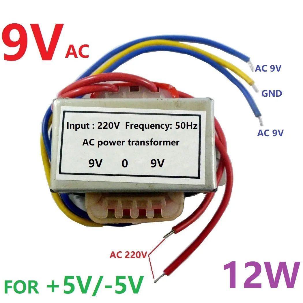 AD24LOPA AC to DC +-5V 12V 15V 78xx 79xx Dual Linear LDO Converter 12W Single-phase isolated AC 220V to AC 9V 15V 18V Power Transformer