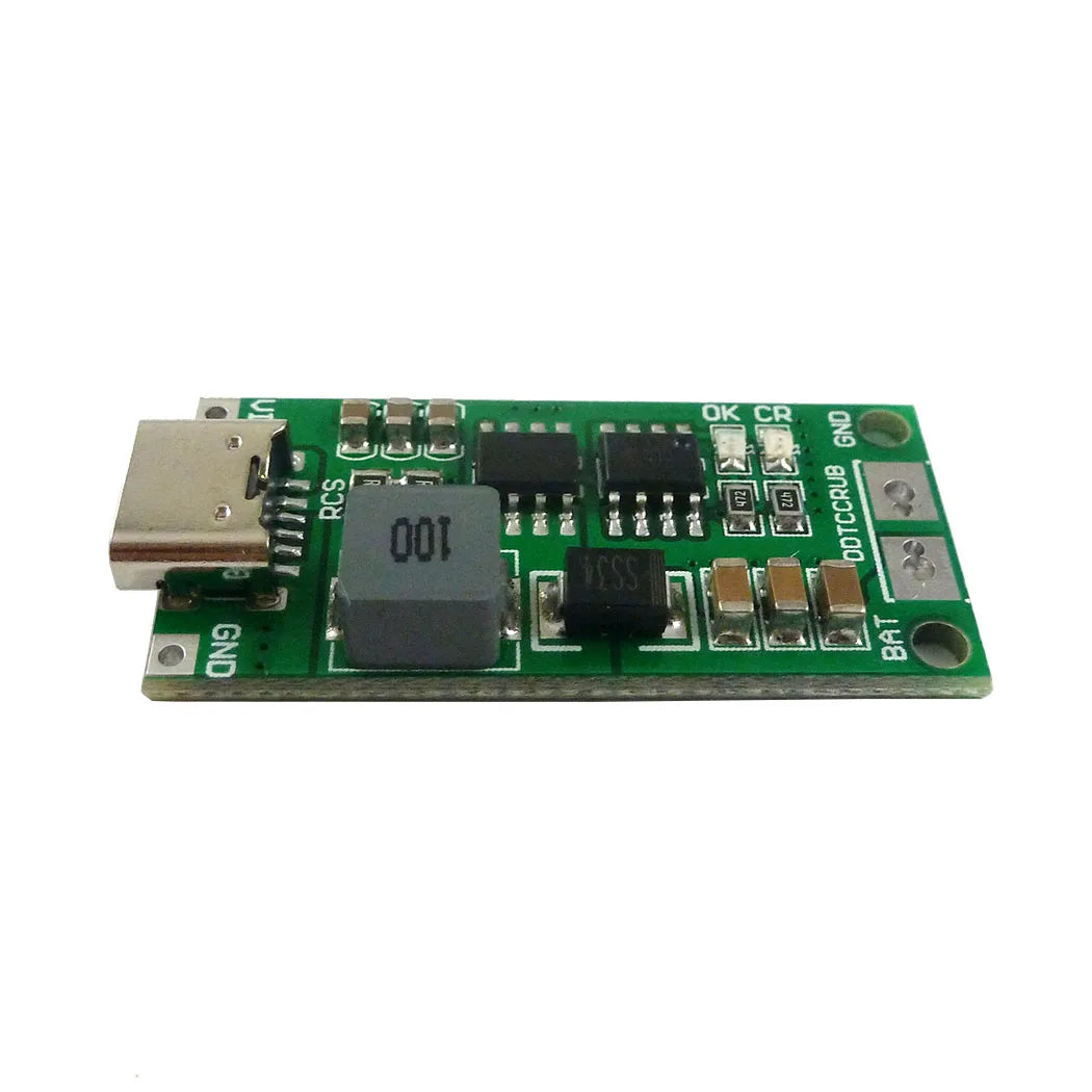 DDTCCRUB Multi-Cell 2S 3S 4S Type-C To 8.4V 12.6V 16.8V Step-Up Boost LiPo Polymer Li-Ion Charger 7.4V 11.1V 14.8V 18650 Lithium Battery