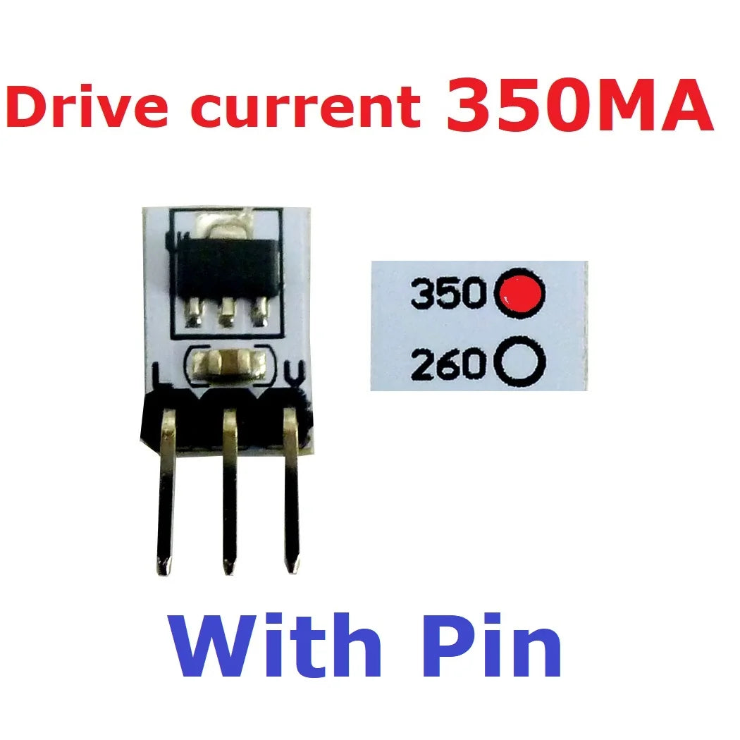 LDC350MA Ultra-small DC 3V 3.3V 3.7V 5V 260/350mA Constant Sink Current Multifunction LED Driver Board Parallel & series applications