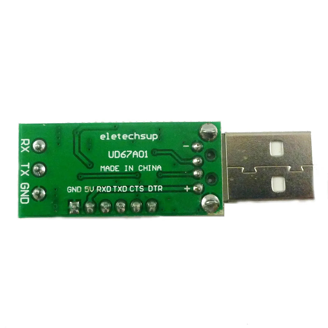 UD67A01 3 in 1 USB TO RS232 TTL232 Pro Mini Download cable Serial ports CH340 Converter Board Industrial grade IC SP232