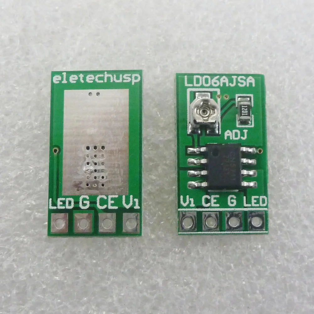 LD06AJSA 30-1500MA Adjustable Constant Current LED Driver DC 3.3V 3.7V 4.2V 5V PWM Control Board Buck Power module
