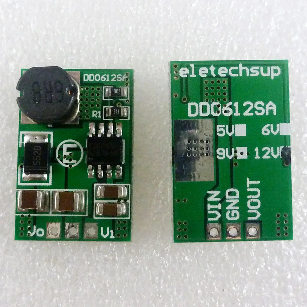 DD0612SA 15W 2.6-5V TO 6V DC-DC Step-up Boost Converter Voltage Regulated Power Supply Module Board