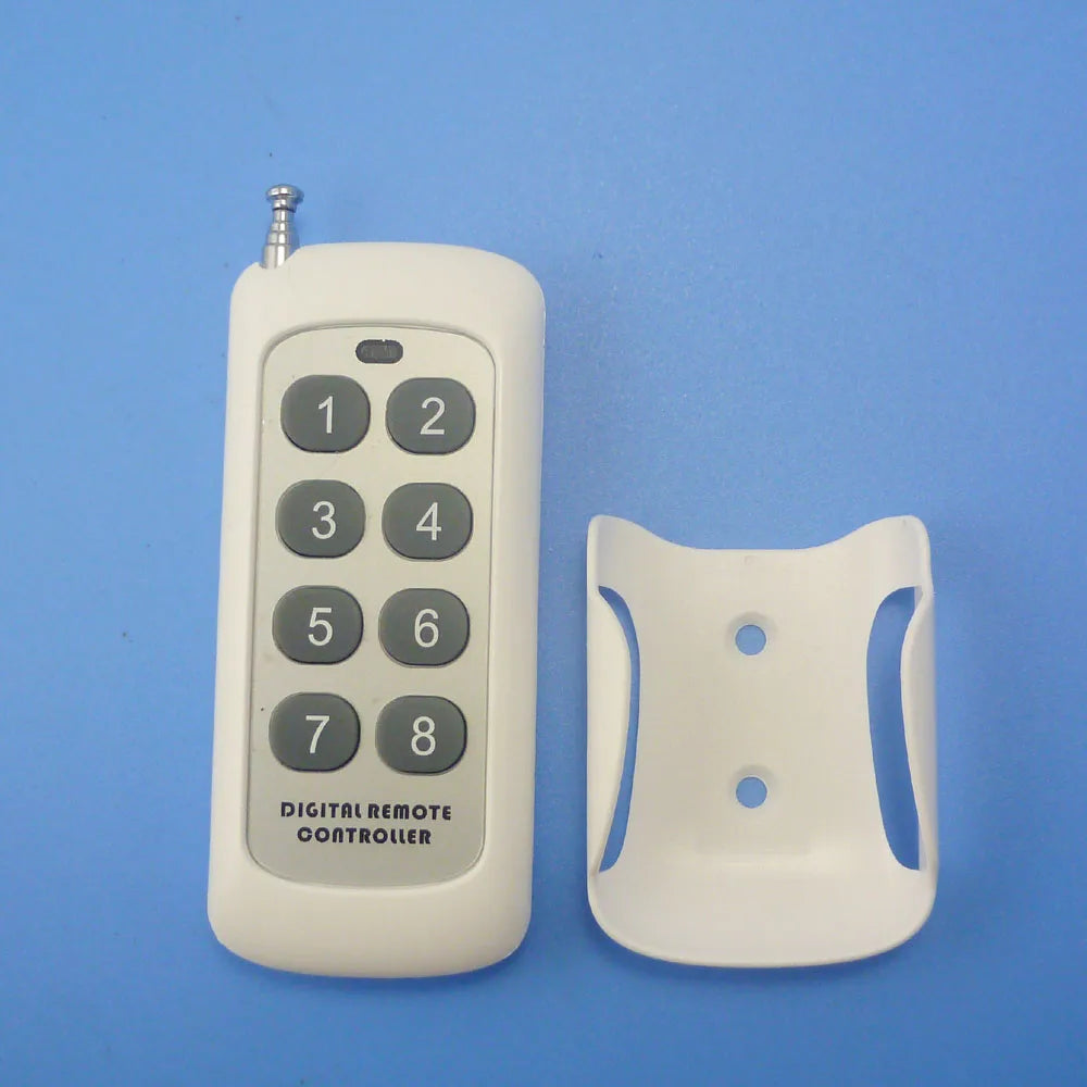 8 Buttons Large Power EV1527 Fixed code Remote 433.92MHz