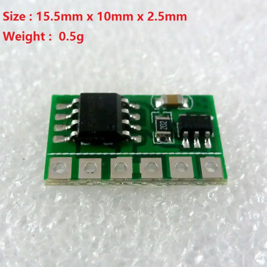 IO15B01 6A DC 3V 3.3V 3.7V 5V Electronic Switch Latch Bistable Self-locking Trigger Board for LED Motor Driver Solar Lithium battery