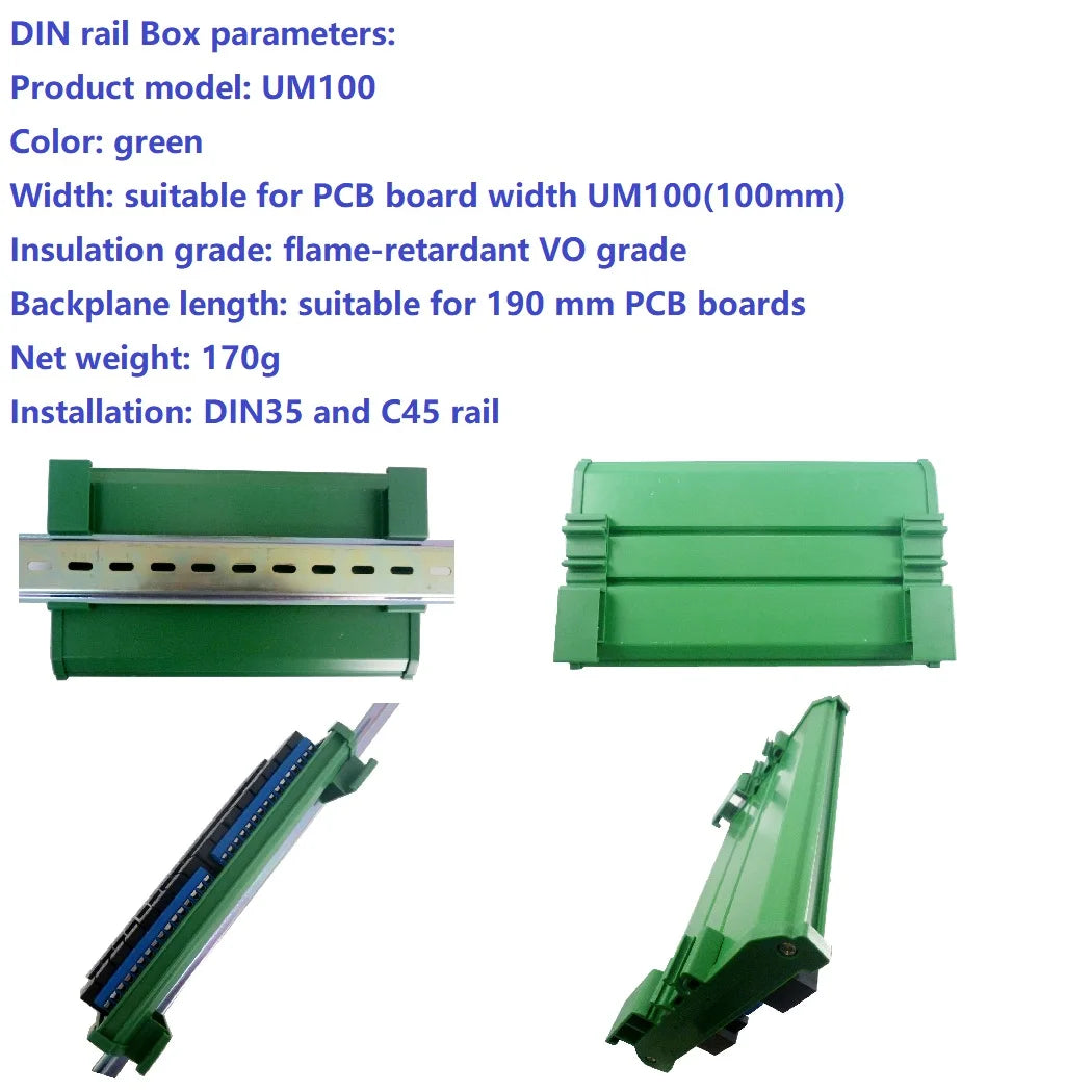 R421C32 DC 12V 24V 32ch Modbus RTU RS485 Relay Switch Board UART Serial port Module DIN Rail Box PLC expanding board