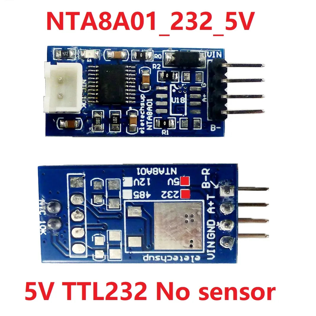 NTA8A01 -20-125 Celsius RS485 TTL RS232 Temperature Sensor Converter Module for 10K 3950 NTC Thermistor Resistor replace DS18B20 PT100