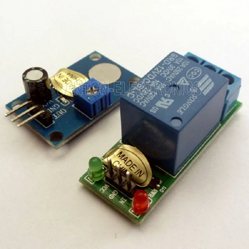 TB409 TB408 DC 12V Trigger Touch Sensor Key Adjustable Time Delay Relay Switch Kit for LED Motor Car