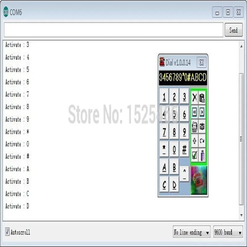 CE004 16 Channel DTMF MT8870 Audio Decoder Phone Voice Decoding Controller for Smart Home Automation Relay Module
