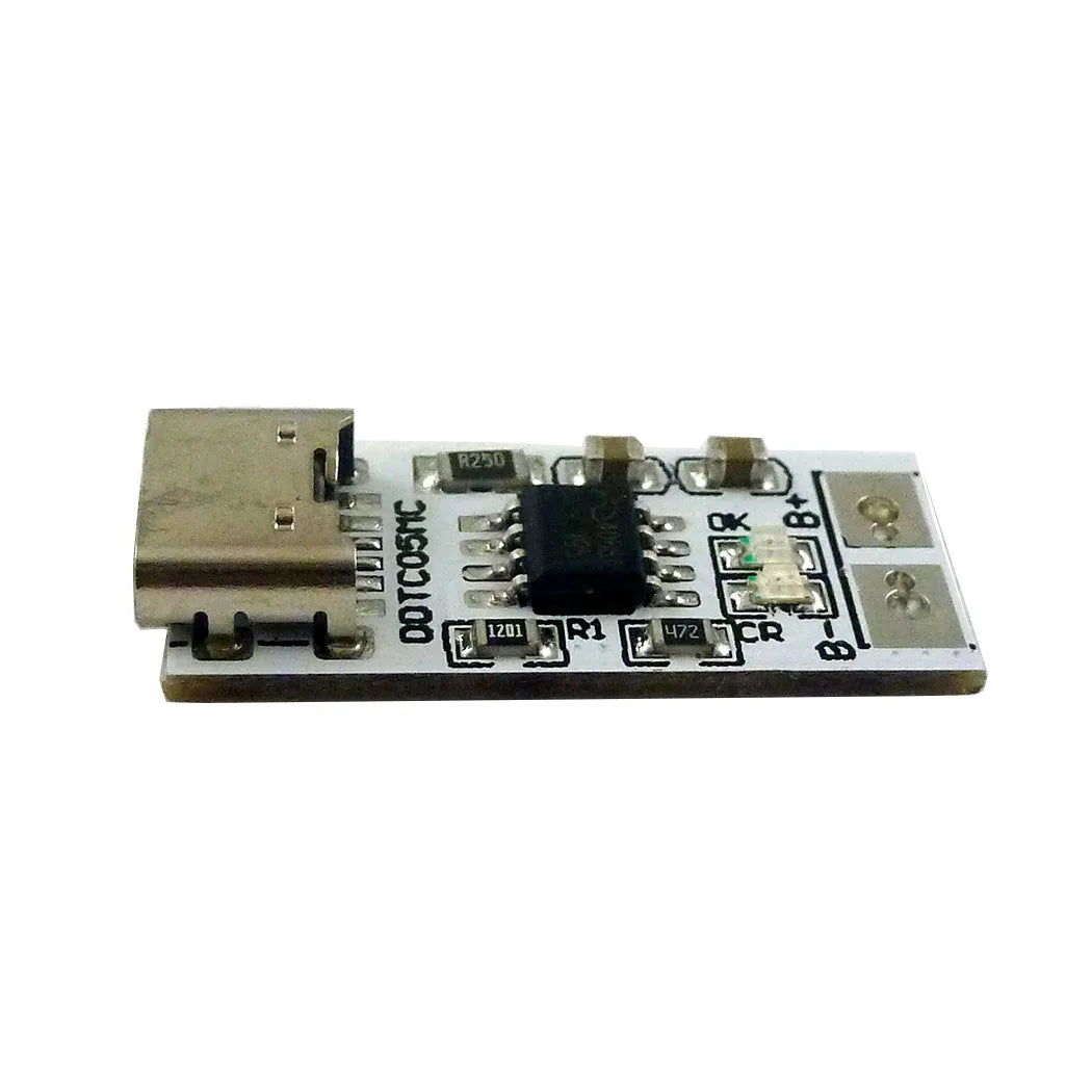 DDTC07MD DDTC07MC 1S Type-C To 4.2V 4.35V Step-down Buck LiPo Polymer Li-Ion Charger for 3.7V 3.8V 18650 Lithium Battery