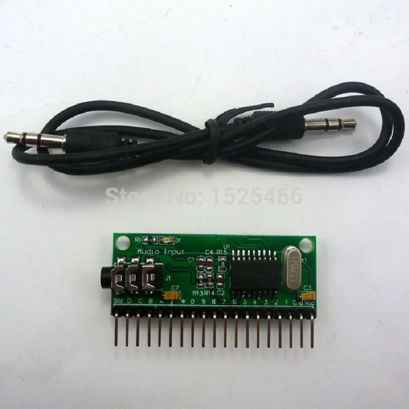 CE004 16 Channel DTMF MT8870 Audio Decoder Phone Voice Decoding Controller for Smart Home Automation Relay Module