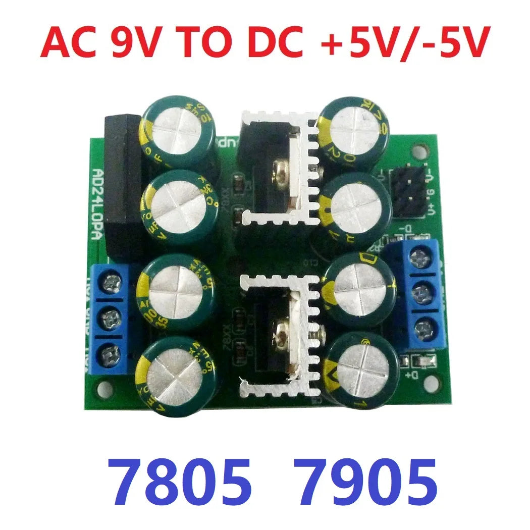 AD24LOPA AC to DC +-5V 12V 15V 78xx 79xx Dual Linear LDO Converter 12W Single-phase isolated AC 220V to AC 9V 15V 18V Power Transformer
