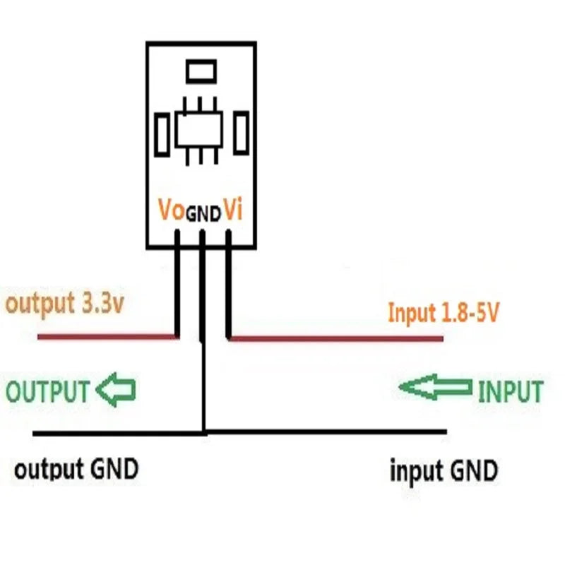 CE021 mini 1.8-5V to 3.3V Low Noise Regulated Charge Pump Step-Down & Step-Up Boost Buck DC-DC Converter