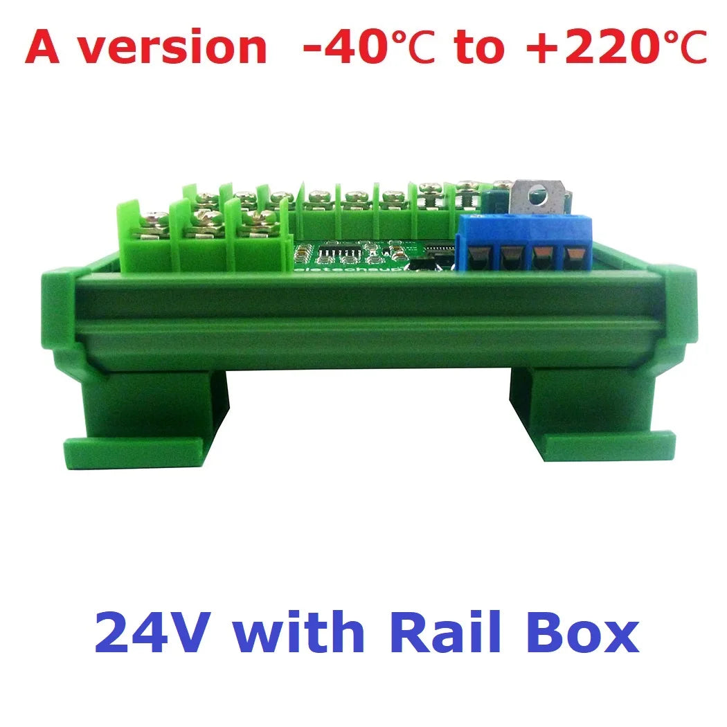PTA8C04 4ch 500 Celsius PT100 Thermocouple RTD emperature Sensor RS485 Temperature Sensor Module Modbus RTU Board Paperless Recorder