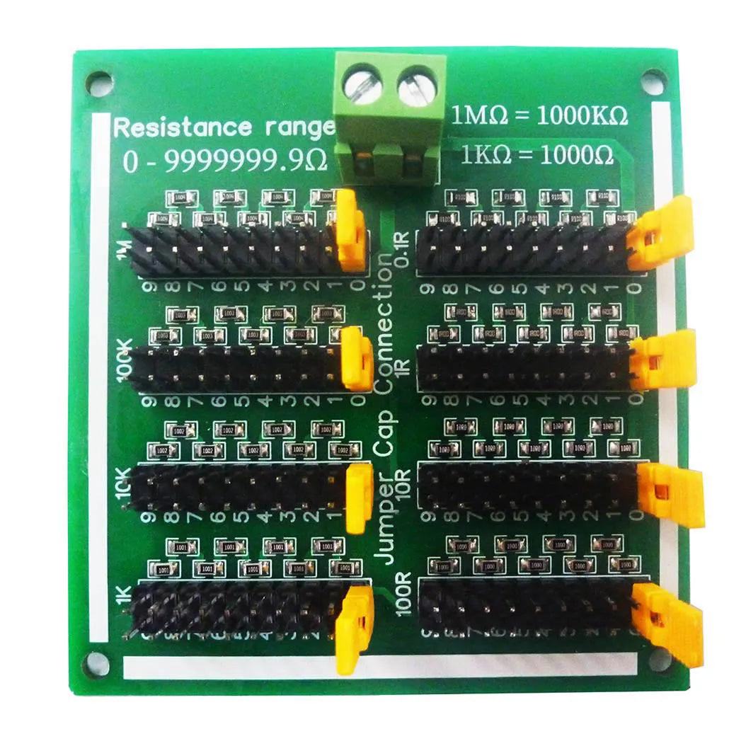 DNR1A07 10M Step 0.1R Adjustable Potentiometer Programmable Resistance Module DIN Rail Shell for PLC MCU FPGA CPLD STM32