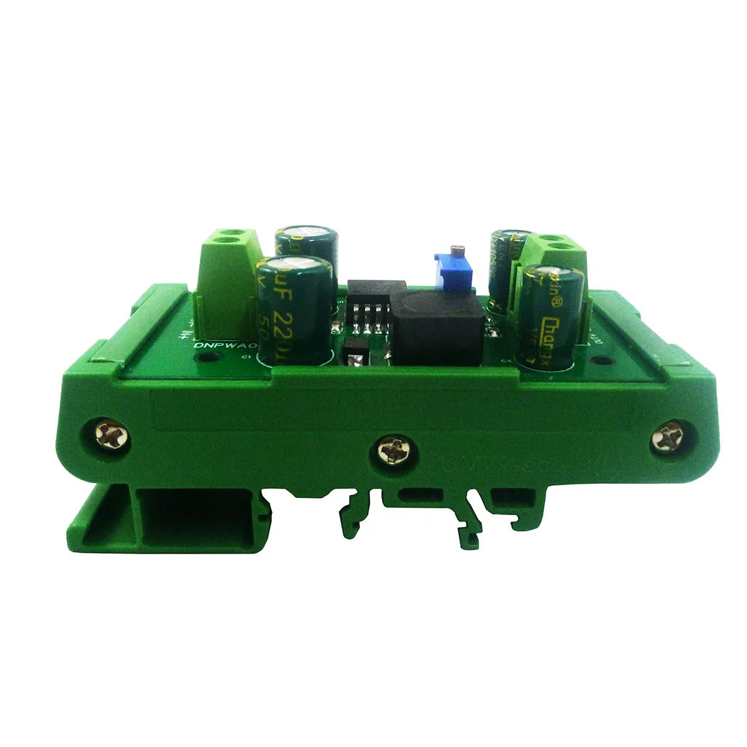 DNPWA0 3A DIN Rail Mount DC-DC Step-down Converter Voltage Regulator Module PLC DC 5-35V to 3.3V 3.7V 5V 6V 9V 12V 24V Adjustable