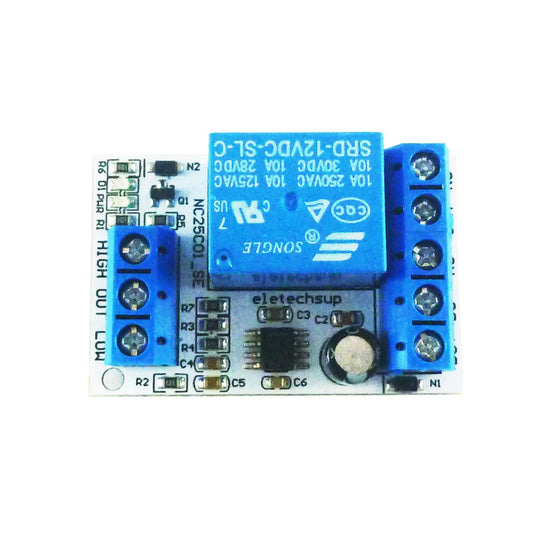 NC25C01 DC 5V 12V Multifunction Automatic Water Level Controller Up Down Tank Automatic Liquid Supply/Drainage Controller