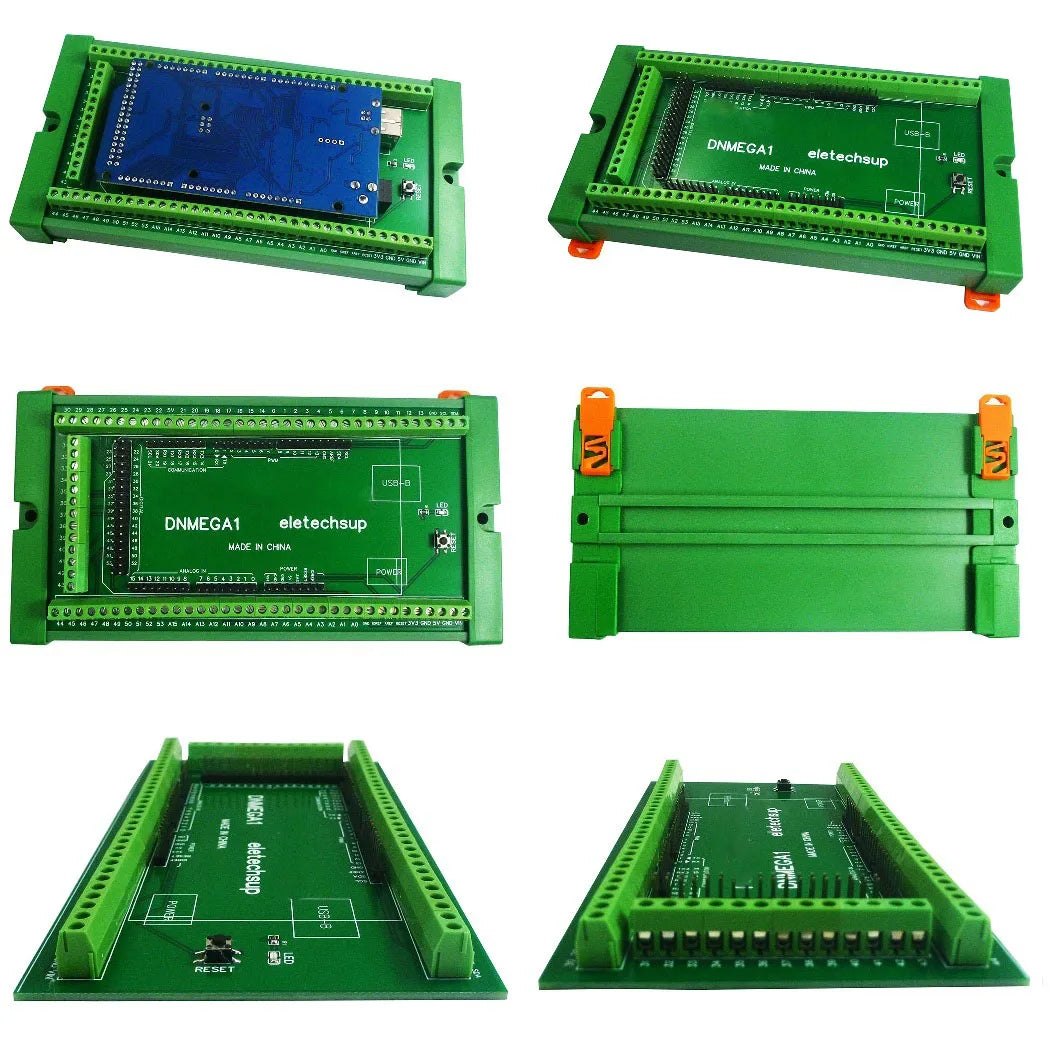 ABD1A01 DNMEGA1 DN31C01 DNPRO11 DIN Rail Mount Screw Terminal Block Adapter Module For Arduino UNO/MEGA2560/NANO/Pro mini Board